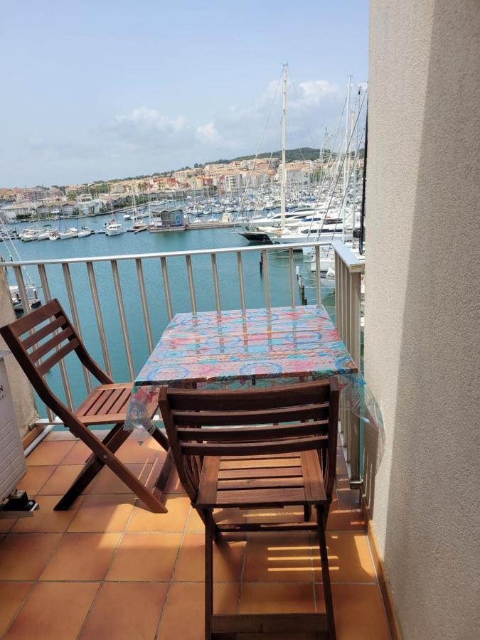 Studio Cap D Agde Vue Port Exterior foto